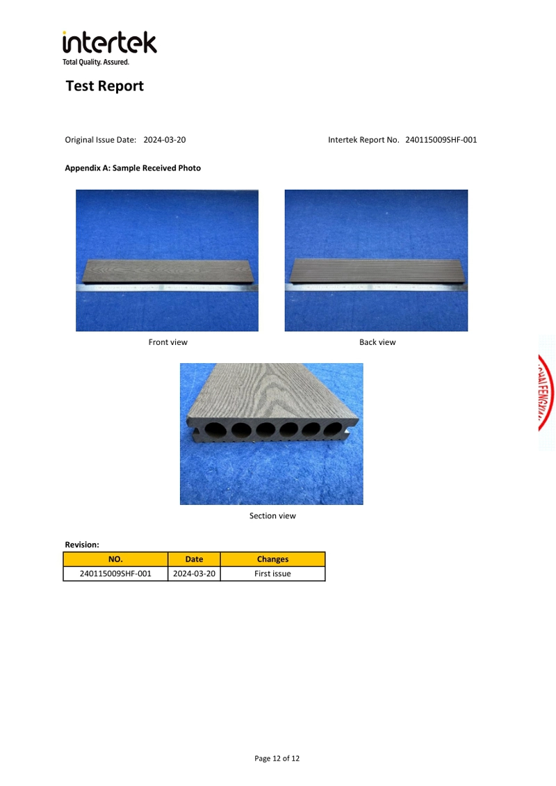 Intertek Test Report