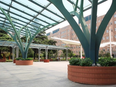 Nanjing-Military Region General Hospital Round Flower Box