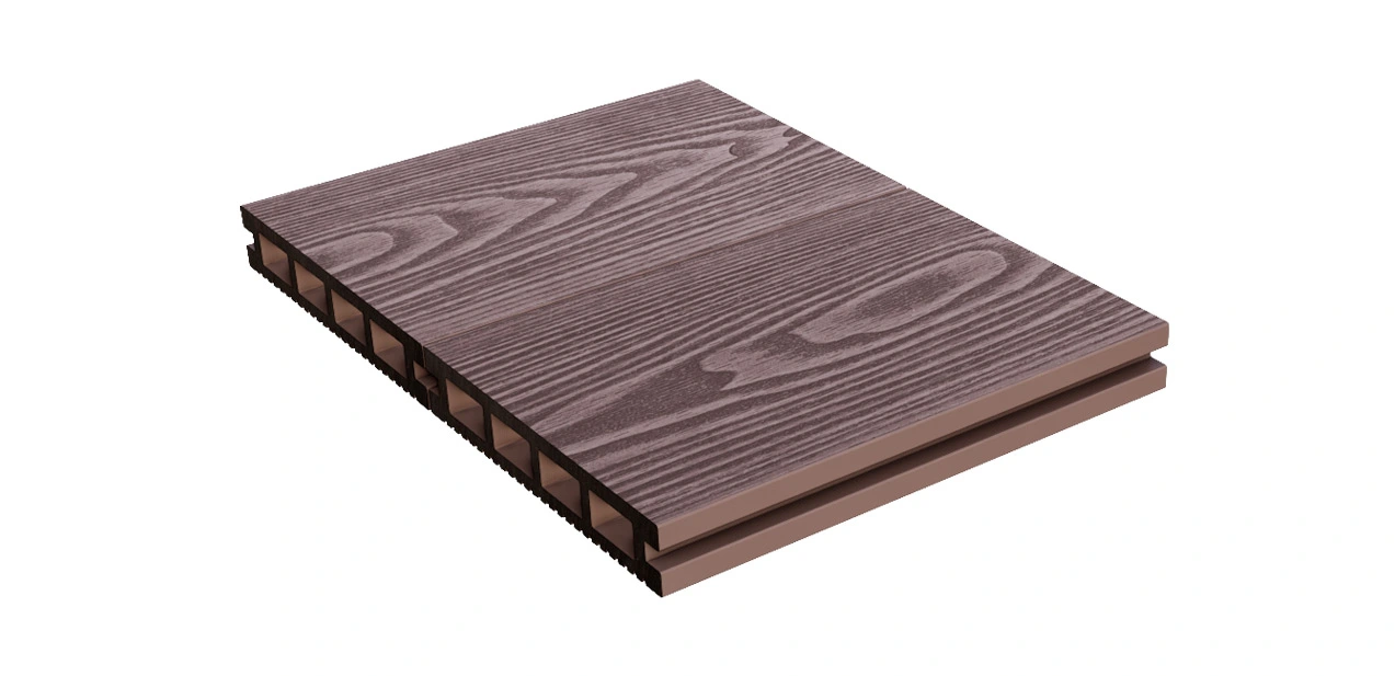 deep embossed composite decking