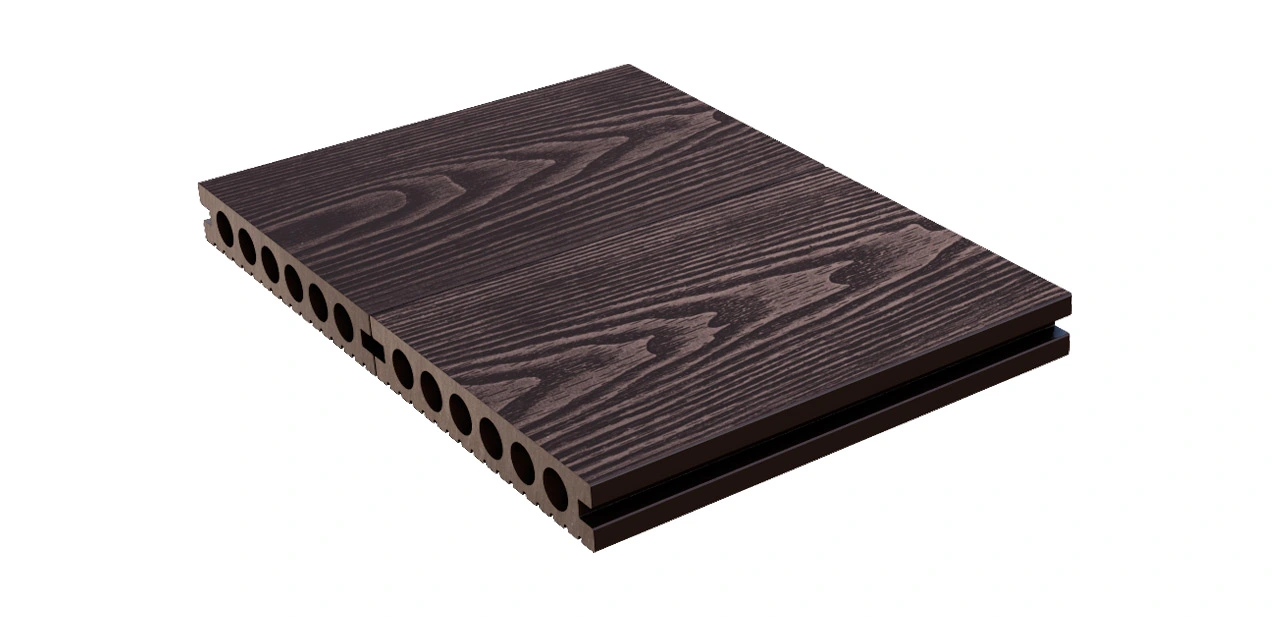 deep embossed wpc decking