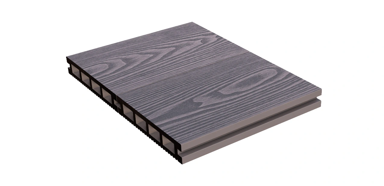 deep embossed wpc decking