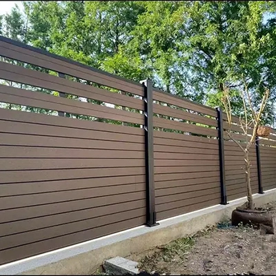 Deep Patterned Fence